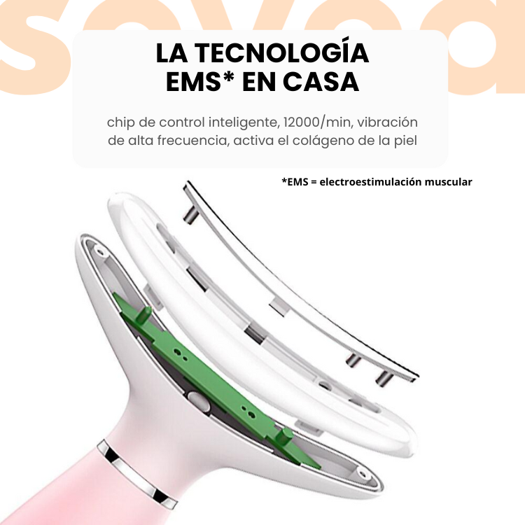 Dispositivo EMS - Rejuvenecimiento Facial y del Cuello